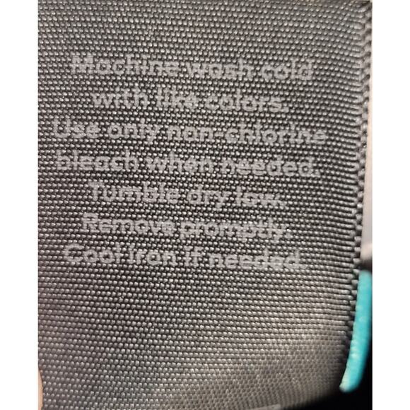 Champion C9 Water Resistant Black/Teal Snowbib Snow Ski Overall Girls S 6-6x EUC - Picture 8 of 8